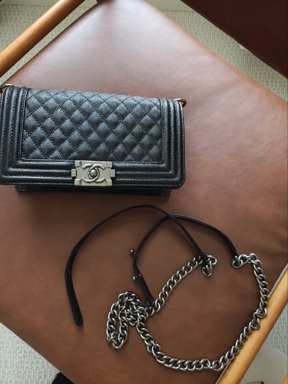 Chanel Quilted Boy Flap Medium Bag